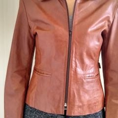 jaqueta de couro bannypel