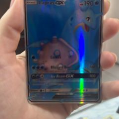 Carta Rayquaza Gx Shiny Pokemon Tcg | Produto Masculino Copag Usado  81306802 | enjoei