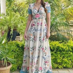 Vestido store aquarela antix