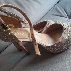 Peep Toe Prata Schutz 36 Comprar Moda Feminina Enjoei