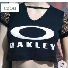 Camiseta Feminina Oakley, Camiseta Feminina Oakley Usado 92326278