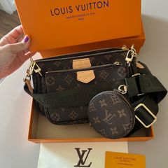 Bolsa ORIGINAL de Ombro Louis Vuitton com Alça de Corrente