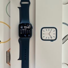 Apple Watch Series 7 45mm Azul Meia-Noite, Item Info & Eletro Apple Usado  90106492