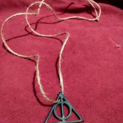 Colar Vira Tempo Hermione Granger Jóia Areia Rosa Harry Potter