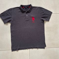 Camisa Polo Assn Uspa - Azul Petróleo