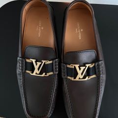 Sapato Louis Vuitton Original Mocassim Monte Carlo Branco Masculino
