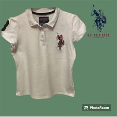 Camisa Polo Assn Uspa - Azul Petróleo