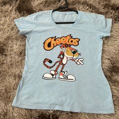 Cropped Cheetos Azul M, Camisa Feminina Nunca Usado 61459197