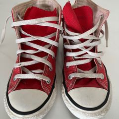 Tênis All Star Converse Cano Alto - Vermelho - Abacashoes Calçados