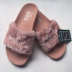 sandália da puma de pelinho