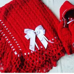 Xale Croche Bebe Comprar Novos Usados Enjoei