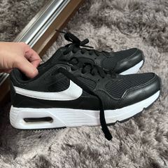 Tênis Nike Air Max 90 Branco Leather Roxo Azul Preto Gs Feminino