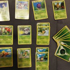 Pack de Cartas Tcg Pokémon Tipo Planta/Inseto