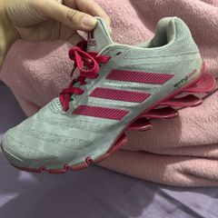 Adidas springblade cinza e hot sale rosa