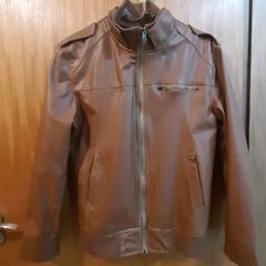 jaqueta de couro barata masculina