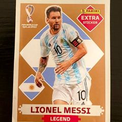 Lionel Messi - Figurinha Extra Bronze - Copa Do Mundo 2022 - Escorrega o  Preço