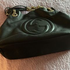 Bolsa Tiracolo Gucci Soho Couro Marrom Original - AEUK6