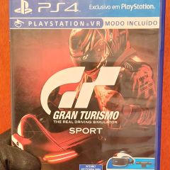 Jogo Gran Turismo Sport PS4 (USADO) - Fenix GZ - 16 anos no mercado!