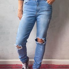 Calça Mom Jeans  Calça Feminina Top Jeans Nunca Usado 77697670