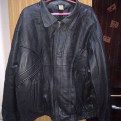 jaqueta de couro sintetico masculina c&a