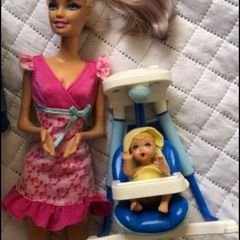 Boneca Barbie Medica Pediatra Com Bebes Mattel Original