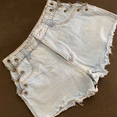 Shorts Jeans Feminino Customizado - Hot Pants Estilo Anitta