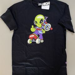 Camiseta High Kidz Black/Purple