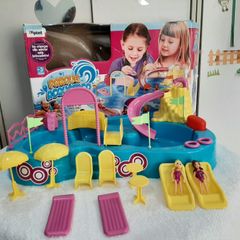 Parque Aquatico Infantil Homeplay Estilo Polly Pocket Menina Xplast - Tem  Tem Digital