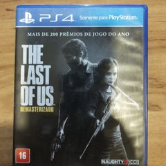 Jogaco The Last Of Us Remasterizado Ps4 Parte 1 Game Jogo Premiado Original Midia  Fisica, Comprar Novos & Usados