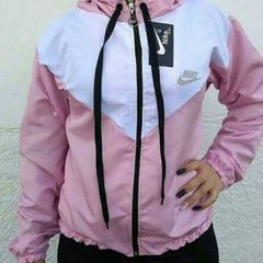 corta vento nike feminino rosa e preto