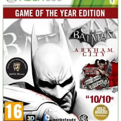 Game Batman Arkham Asylum + Arkham City - Xbox 360 - Pack Duplo
