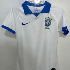 Camisa Camiseta Uniforme Seleção Brasileira Feminina Brasil Baby