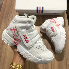 fila botinha branco