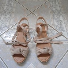 Sandalia bebece flatform store cordas