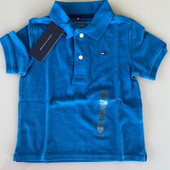 Camisa Polo Tommy Hilfiger Vermelho Infantil