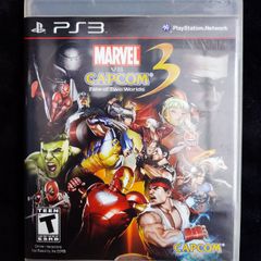 Jogo Ps3 Marvel Vs Capcom 3 Fate Of Two Worlds Físico