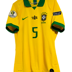 Camisa Brasil Final Copa América 2021 L. Paquetá Modelo Jogo