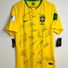 Camisa Oficial Autografada da Copa do Mundo Neymar - Brasil 2018 - Official  FIFA Store