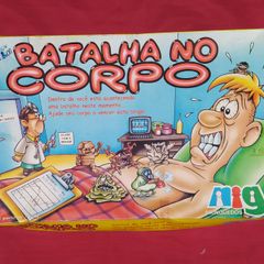 Jogo De Tabuleiro Batalha No Corpo - Nig Brinquedos