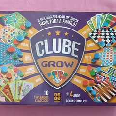 Clube Grow 10 Jogos Clássicos Jogos de Tabuleiro