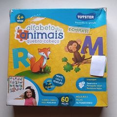 Quebra-Cabeça Alfabeto dos Animais - Toyster - Jogo Educativo :)