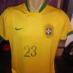 Camiseta Seleção Brasileira Amarela Cbf Tamanho Gg Masculina
