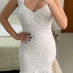 vestido renda renascença noiva