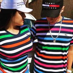 camisa da lacoste de casal