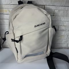 mochila branca transversal - escolha se ombro direito ou esquerdo