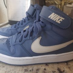 Tenis nike cano alto hot sale azul