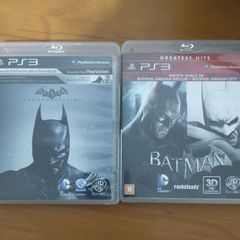 Jogo Ps3 Batman Arkham Asylum+ Arkham City Mídia Física. Usado em Ótimo  Estado., Jogo de Videogame Playstation Usado 80664527