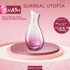 Avon Surreal Utopia Perfume Feminino 75 ml