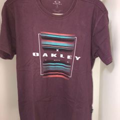 Camiseta Oakley Original - Gg Cinza, Camiseta Feminina Oakley Usado  83884713