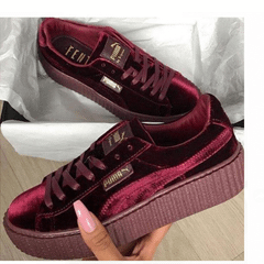 puma fenty roxo